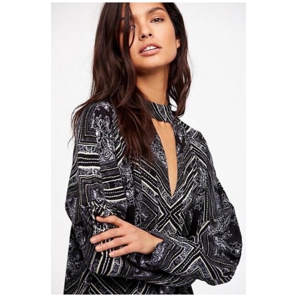 Free People Tops - Sold! walking on a dream oversized tunic top